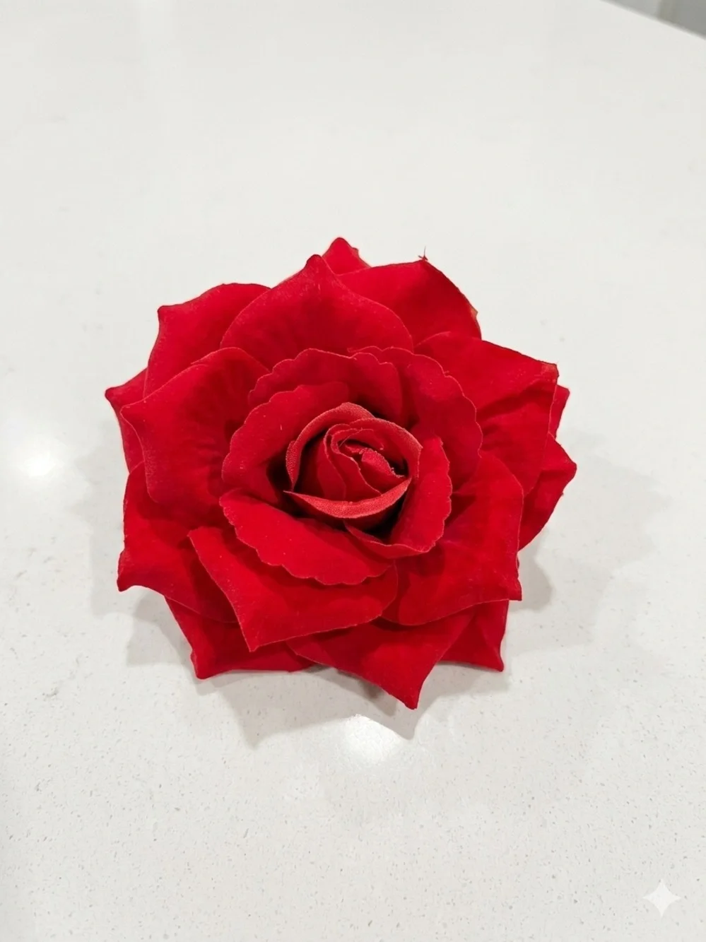 Red Rose Floral Statement Accessory